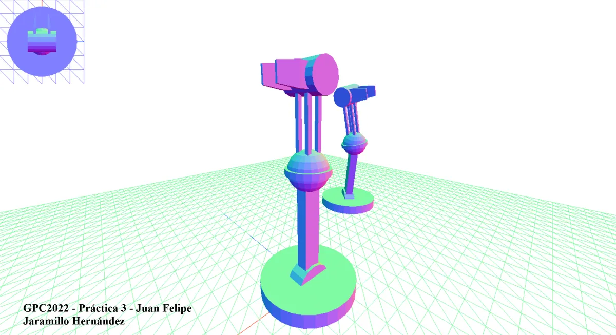 Práctica 3 — solid shaded arm